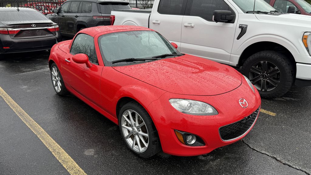 True Red 2010 Mazda MX-5 Miata Grand Touring Retractable Hardtop Convertible Rear-Wheel Drive 6-Speed Automatic
