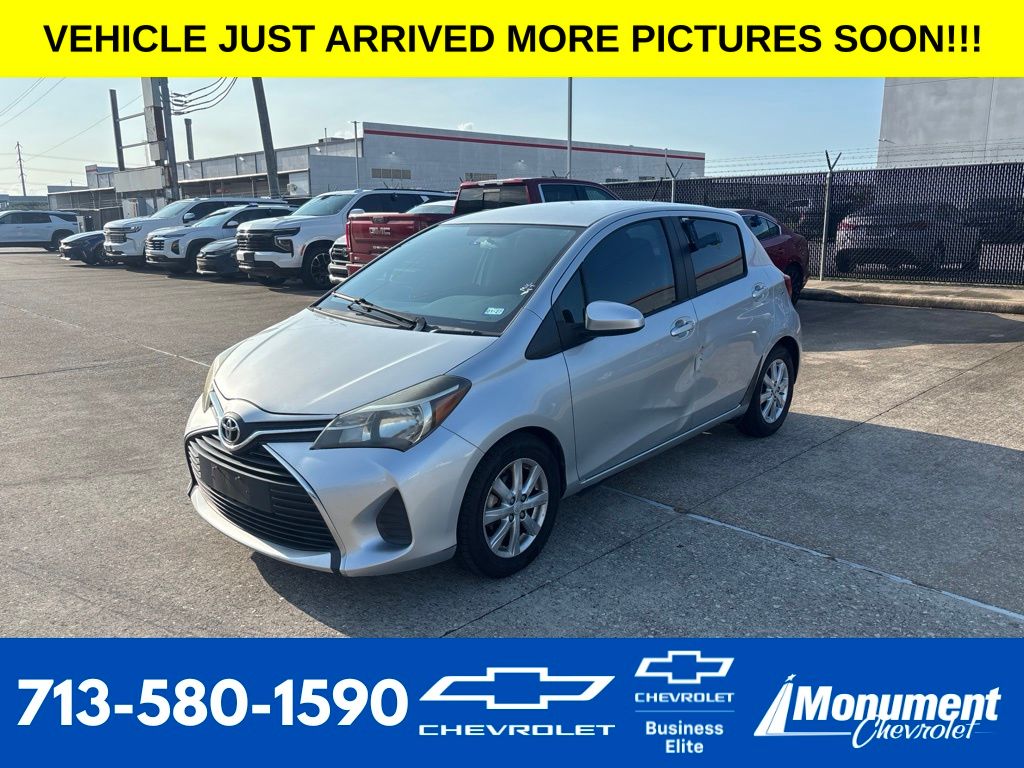 Classic Silver Metallic 2016 Toyota Yaris Hatchback Front-Wheel Drive 4-Speed Automatic Overdrive