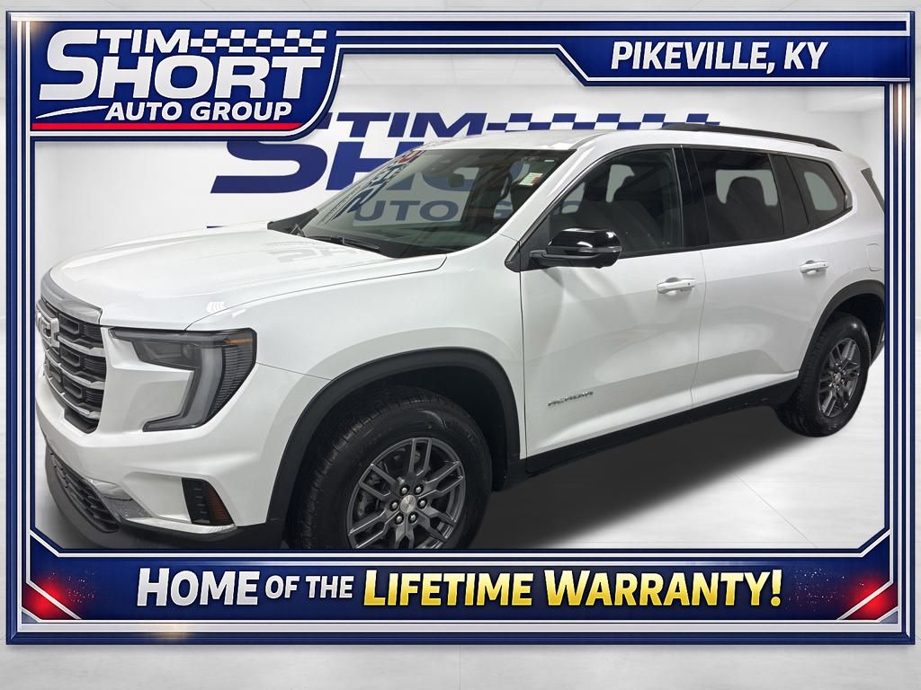 Summit White 2025 GMC Acadia Elevation FWD SUV / Crossover Front-Wheel Drive 8-Speed Automatic