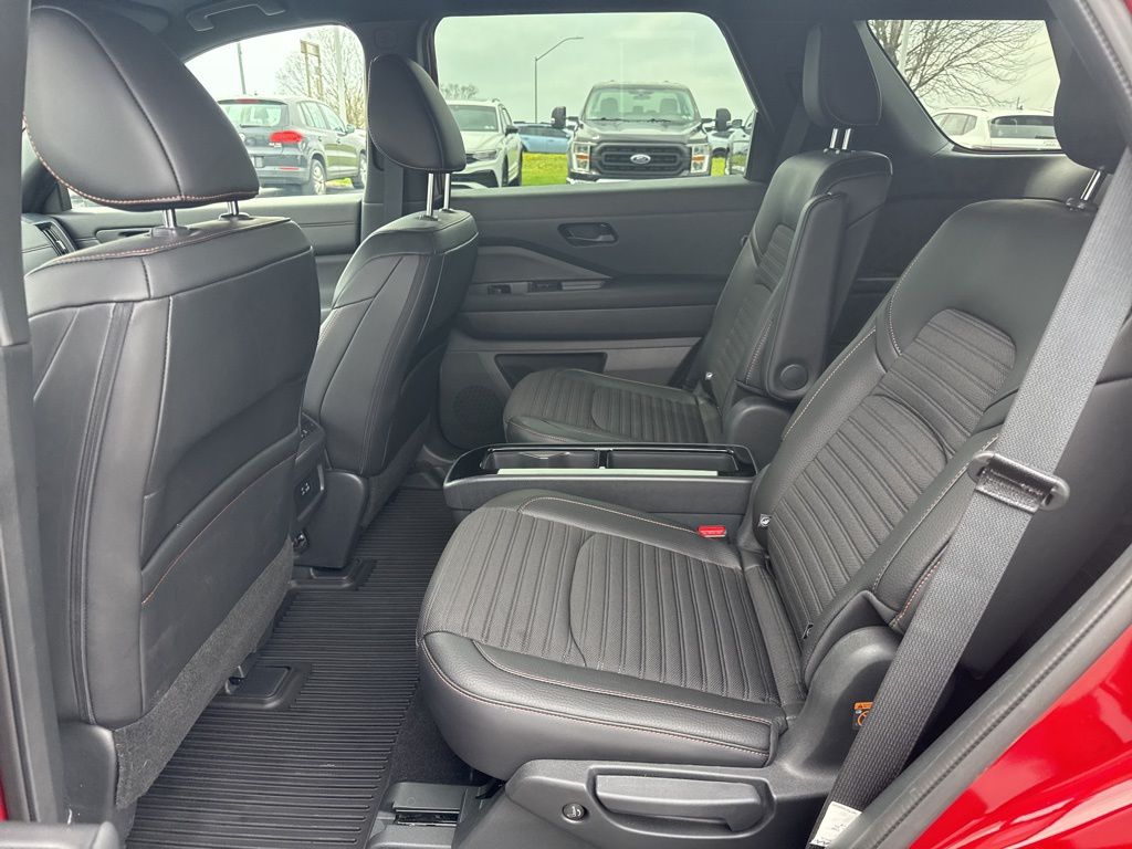 2024 Nissan Pathfinder Rock Creek Red at South Hills Kia