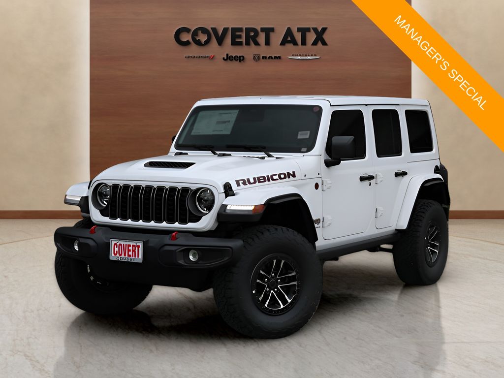 Bright White Clearcoat 2026 Jeep Wrangler SUV / Crossover Four-Wheel Drive 8-Speed Automatic