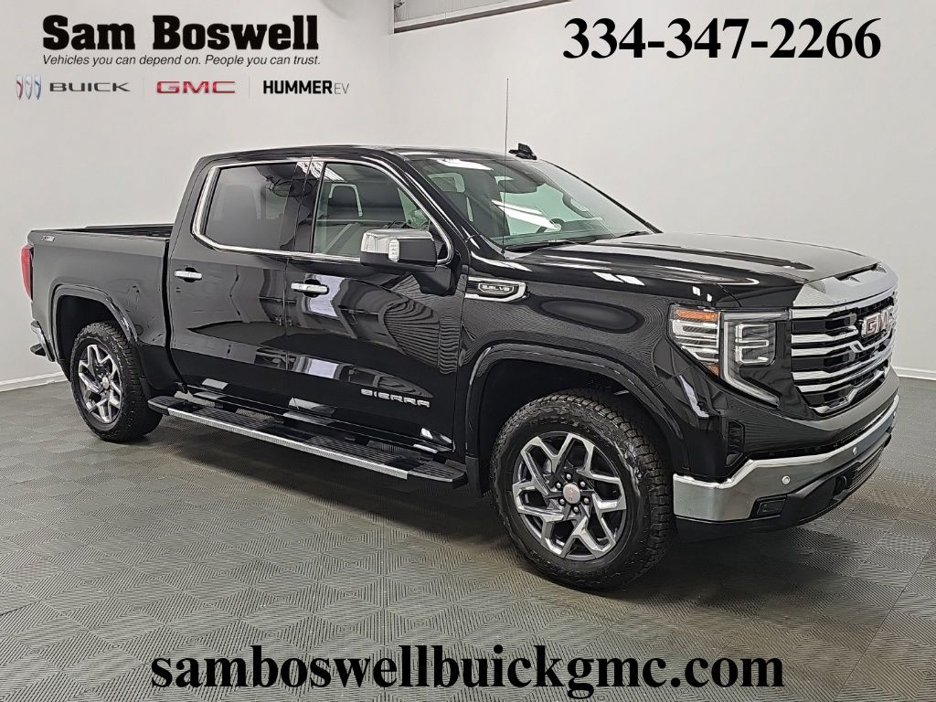Onyx Black 2026 GMC Sierra 1500 Pickup Truck Four-Wheel Drive Automatic