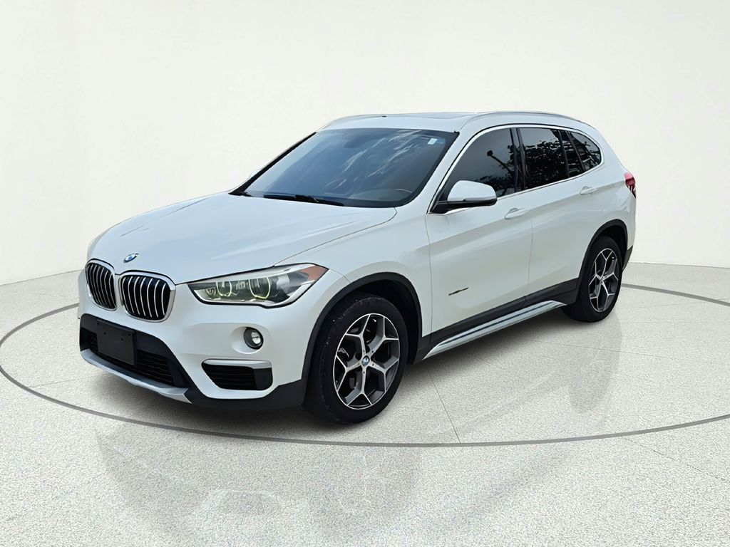 2017 BMW X1 sDrive28i White at Joe Myers Mazda Kia