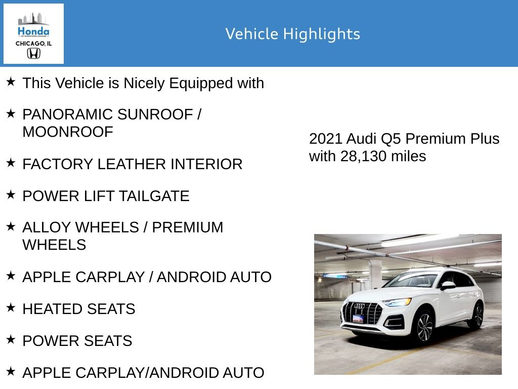 2021 Audi Q5 45 Premium Plus 7