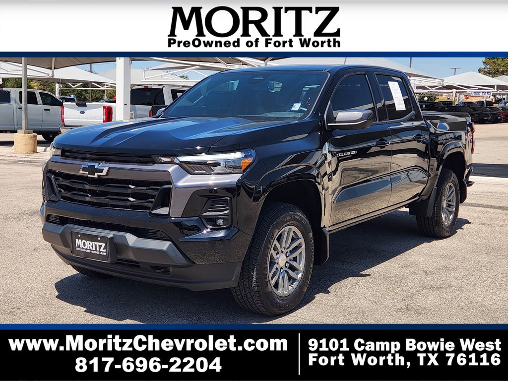 Black 2026 Chevrolet Colorado Pickup Truck Four-Wheel Drive 8-Speed Automatic