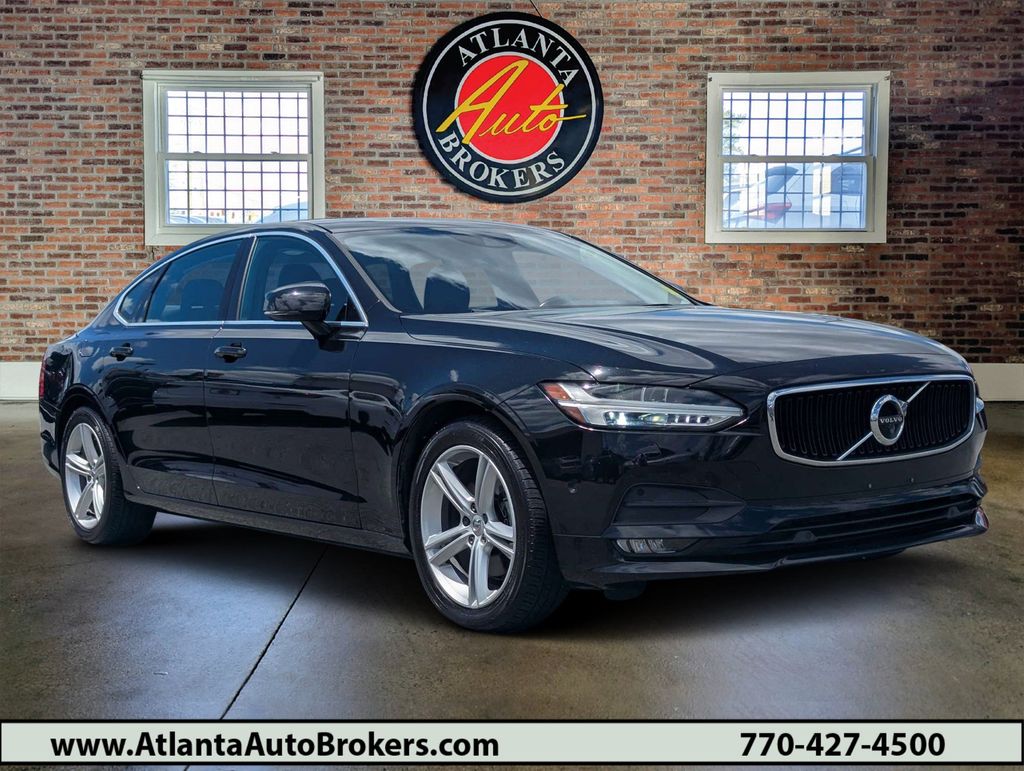 Onyx Black Metallic 2018 Volvo S90 Sedan All-Wheel Drive Automatic