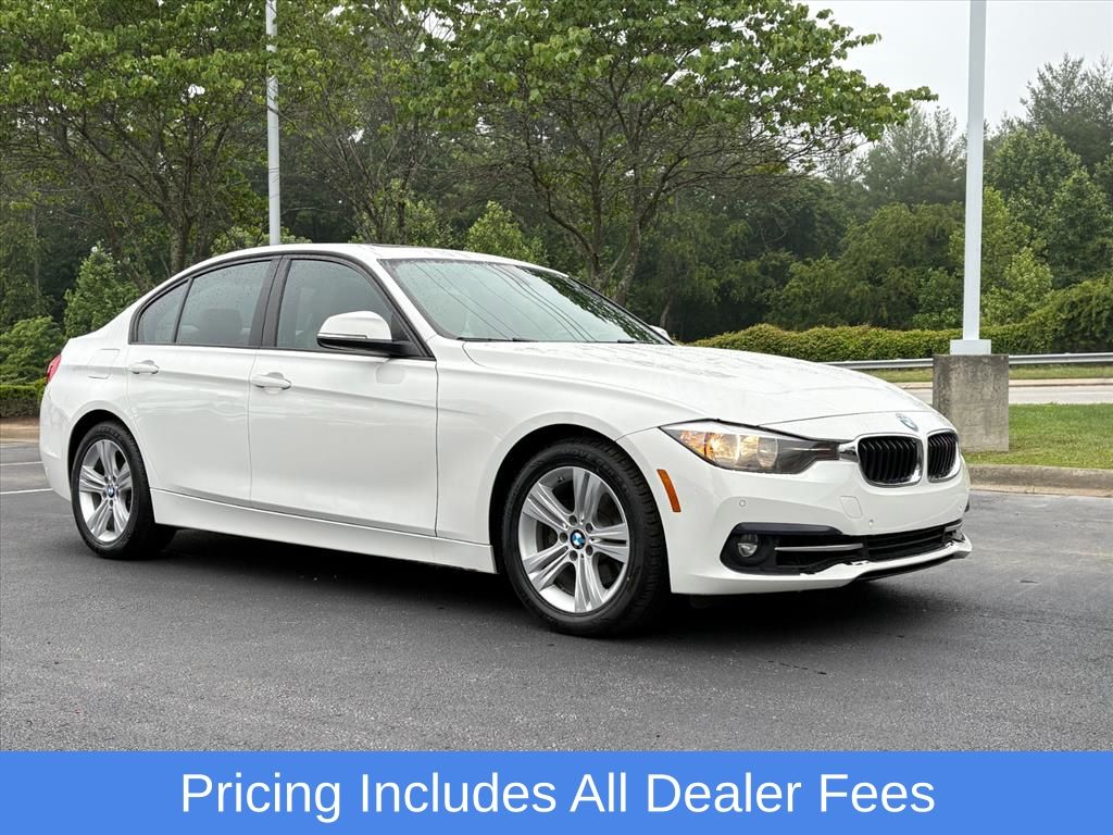 Alpine White 2016 BMW 3 Series 328i Sedan RWD Sedan Rear-Wheel Drive 8-Speed Automatic