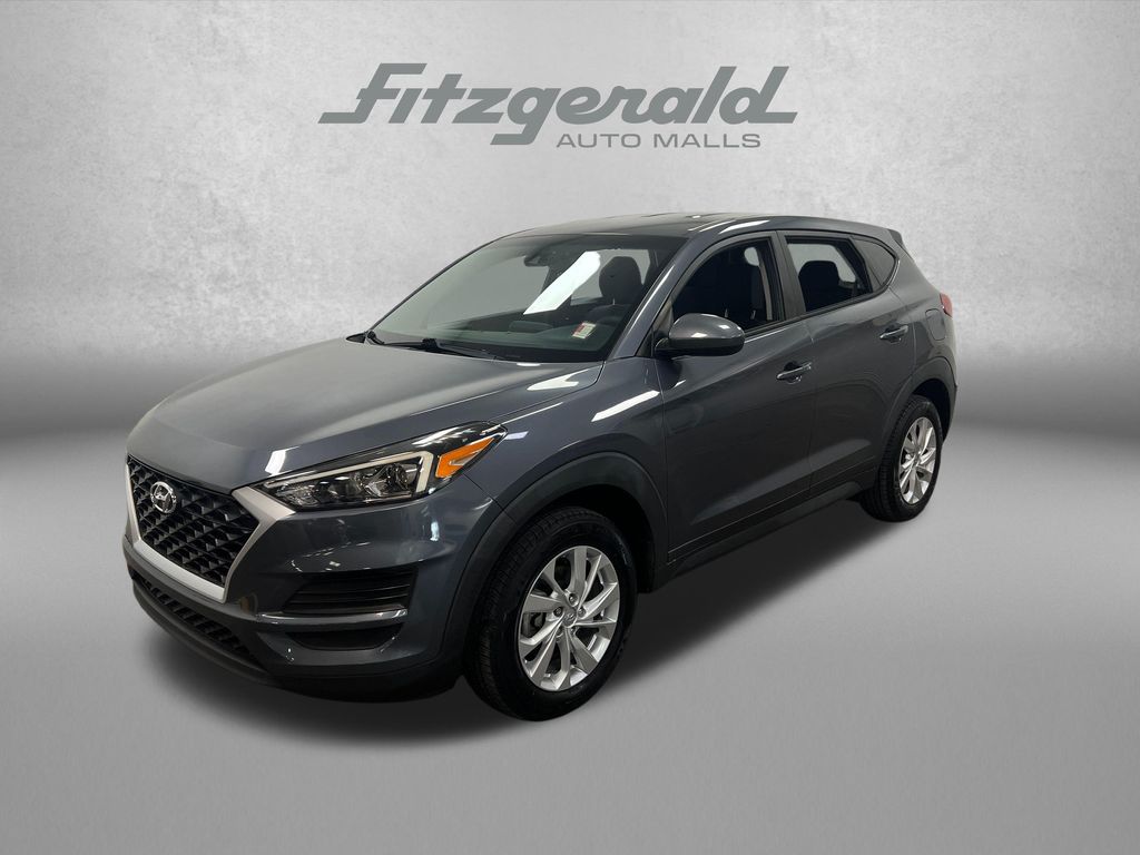 Gray (Magnetic Force) 2021 Hyundai Tucson SUV / Crossover Front-Wheel Drive 6-Speed Automatic