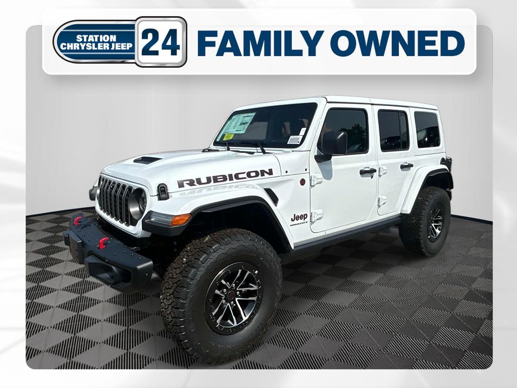 Bright White Clearcoat 2026 Jeep Wrangler SUV / Crossover Four-Wheel Drive 8-Speed Automatic