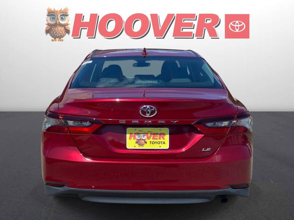 Used 2022 Red Toyota LE image 3