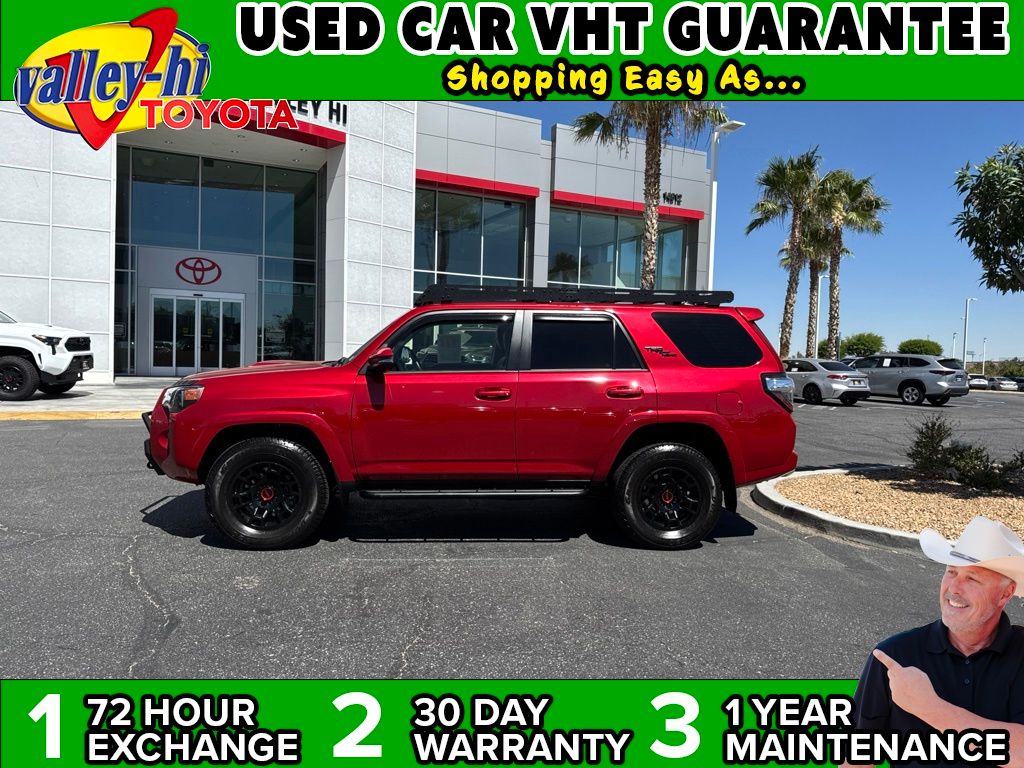 Barcelona Red Metallic 2024 Toyota 4Runner SUV / Crossover Four-Wheel Drive 5-Speed Automatic