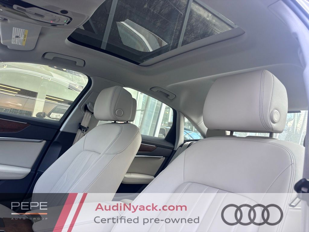 Certified Used 2023 White Audi Premium Plus image 12