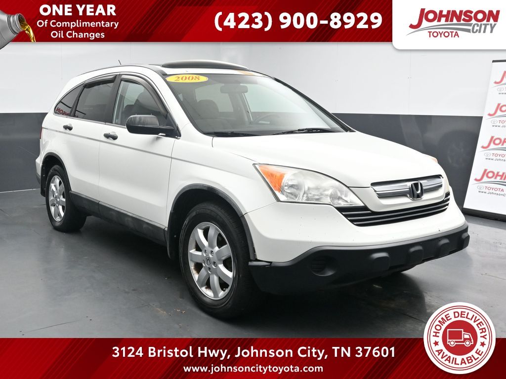 Taffeta White 2008 Honda CR-V EX AWD SUV / Crossover All-Wheel Drive 5-Speed Automatic