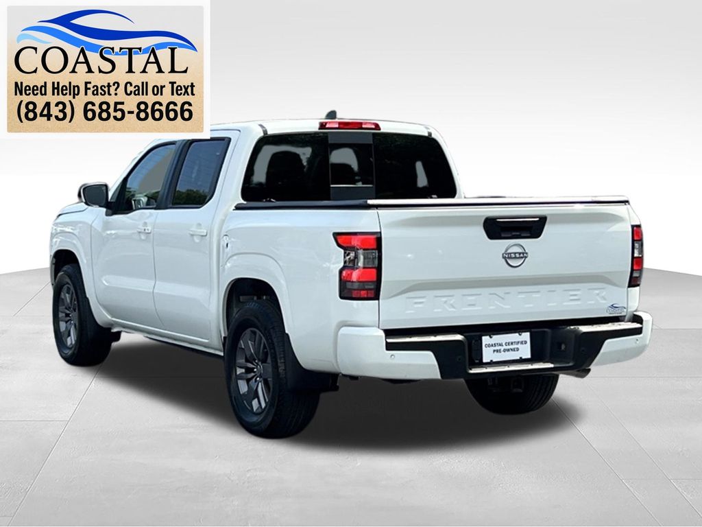 2025 Nissan Frontier SV White at Lugoff Nissan