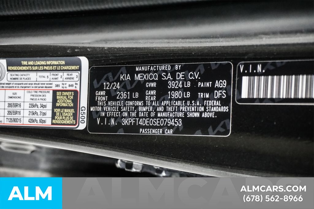 Used 2025 Gray Kia LXS image 58