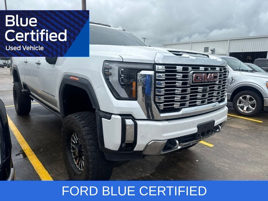 2024 GMC Sierra 3500HD Denali White at Big Star Buick GMC