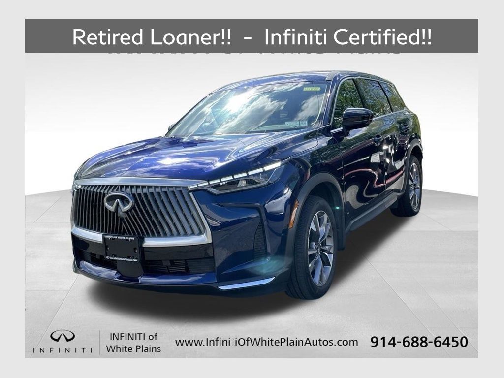 Blue 2026 INFINITI QX60 Pure AWD SUV / Crossover All-Wheel Drive 9-Speed Automatic