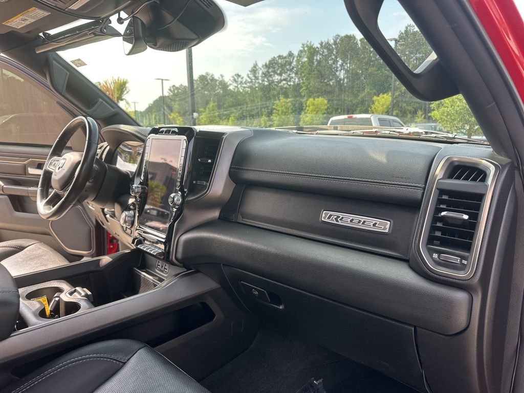 2021 Flame Red Clearcoat Ram 1500 Rebel 4X4 Truck