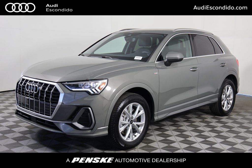 Chronos Gray Metallic 2025 Audi Q3 SUV / Crossover All-Wheel Drive 8-Speed Automatic