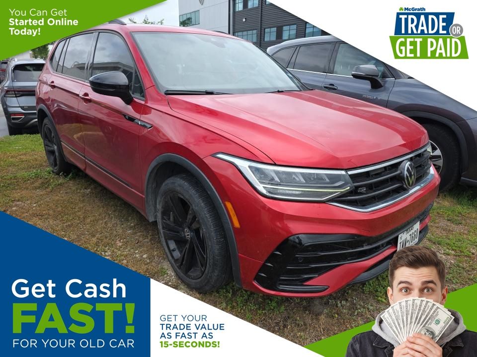 Red 2024 Volkswagen Tiguan SUV / Crossover Front-Wheel Drive 8-Speed Automatic
