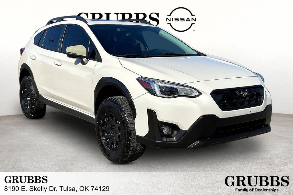Crystal White Pearl 2021 Subaru Crosstrek Limited AWD SUV / Crossover All-Wheel Drive Continuously Variable Transmission