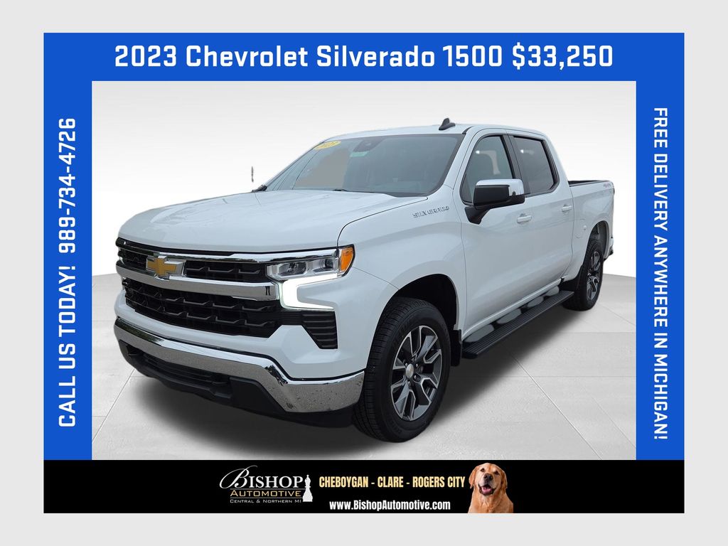  2023 Chevrolet Silverado 1500 LT Crew Cab 4WD   