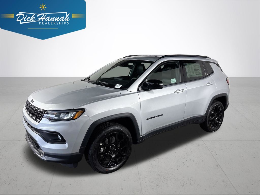 Silver Zynith Metallic Clearcoat 2026 Jeep Compass Latitude 4WD SUV / Crossover Four-Wheel Drive 8-Speed Automatic