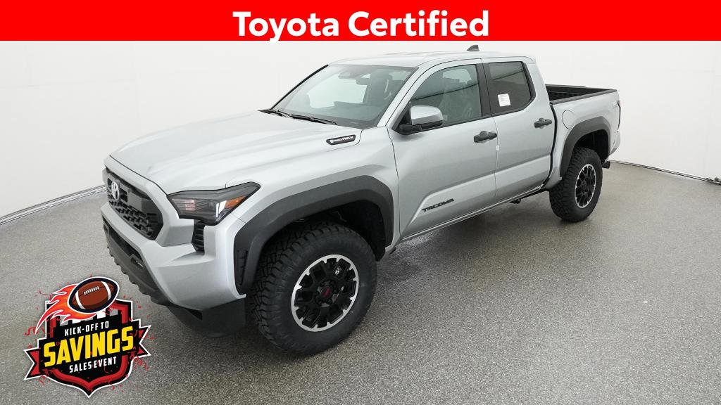 Celestial Silver Metallic 2025 Toyota Tacoma Hybrid Pickup Truck Four-Wheel Drive 8-Speed Automatic