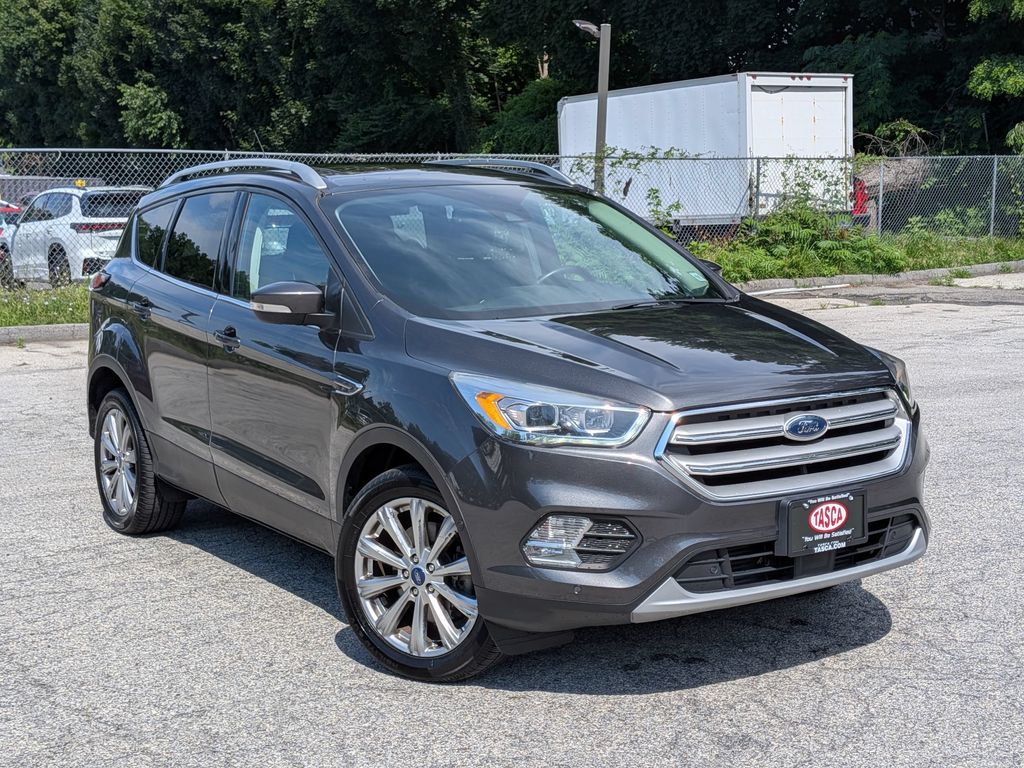 Gray (Magnetic Metallic) 2018 Ford Escape SUV / Crossover All-Wheel Drive 6-Speed Automatic