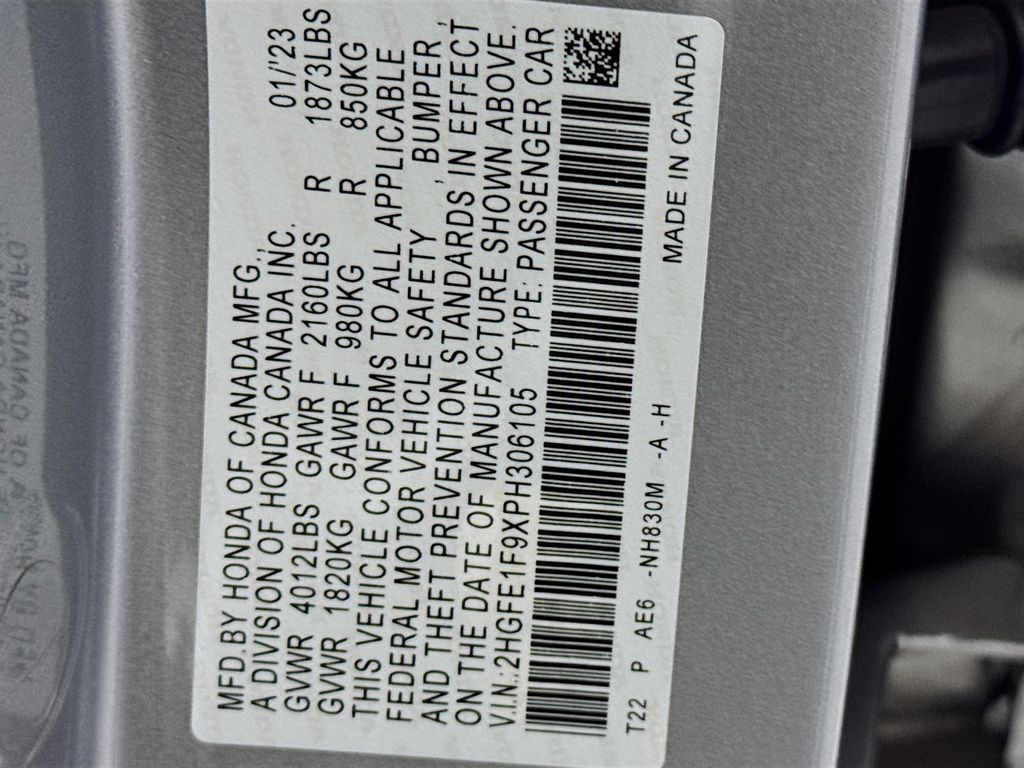 Used Car 2023 Honda Civic  Touring For Sale Under $30,000 In Austin, Texas