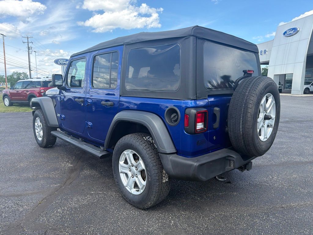 2019 Jeep Wrangler Unlimited Sport S Blue at South Hills CDJR