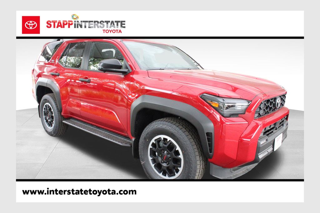 Supersonic Red 2026 Toyota 4Runner SUV / Crossover Four-Wheel Drive 8-Speed Automatic