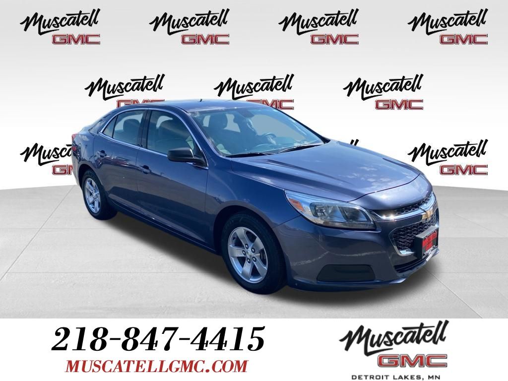 Atlantis Blue Metallic 2014 Chevrolet Malibu LS FWD Sedan Front-Wheel Drive 6-Speed Automatic Overdrive