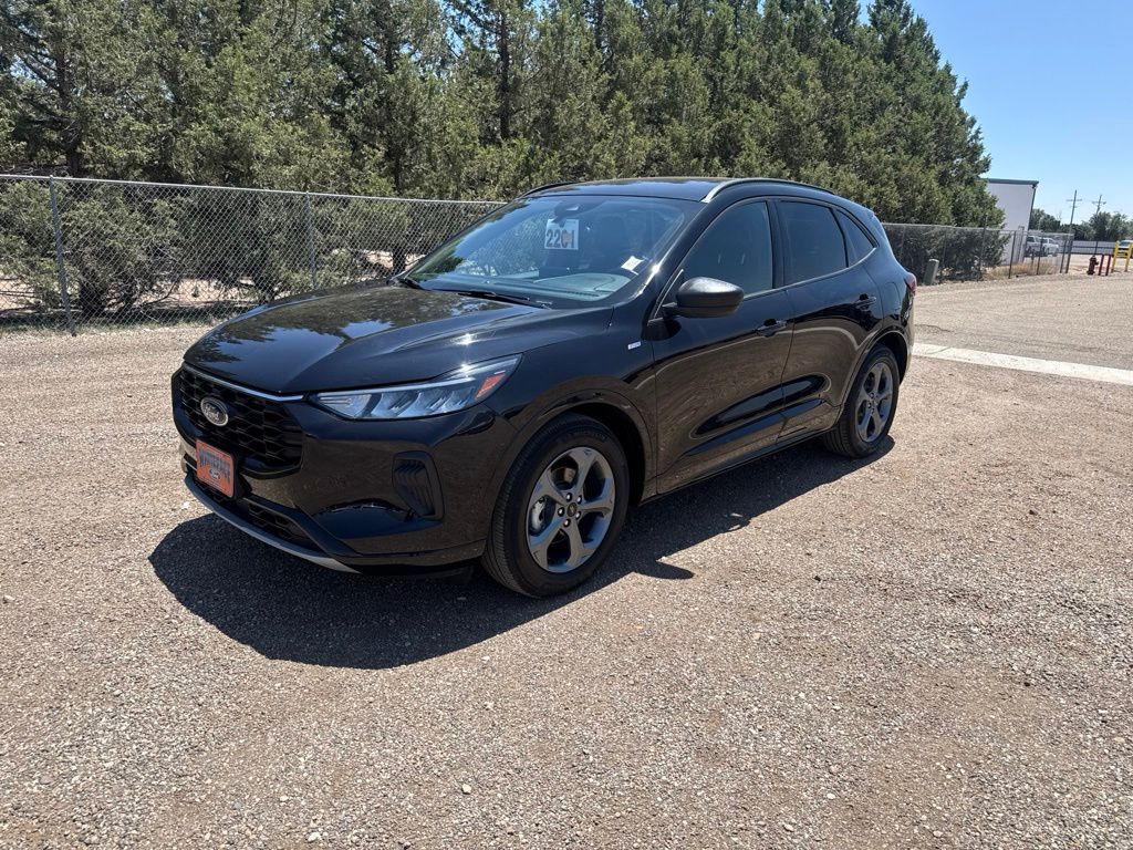 Black Metallic 2024 Ford Escape SUV / Crossover Front-Wheel Drive 8-Speed Automatic