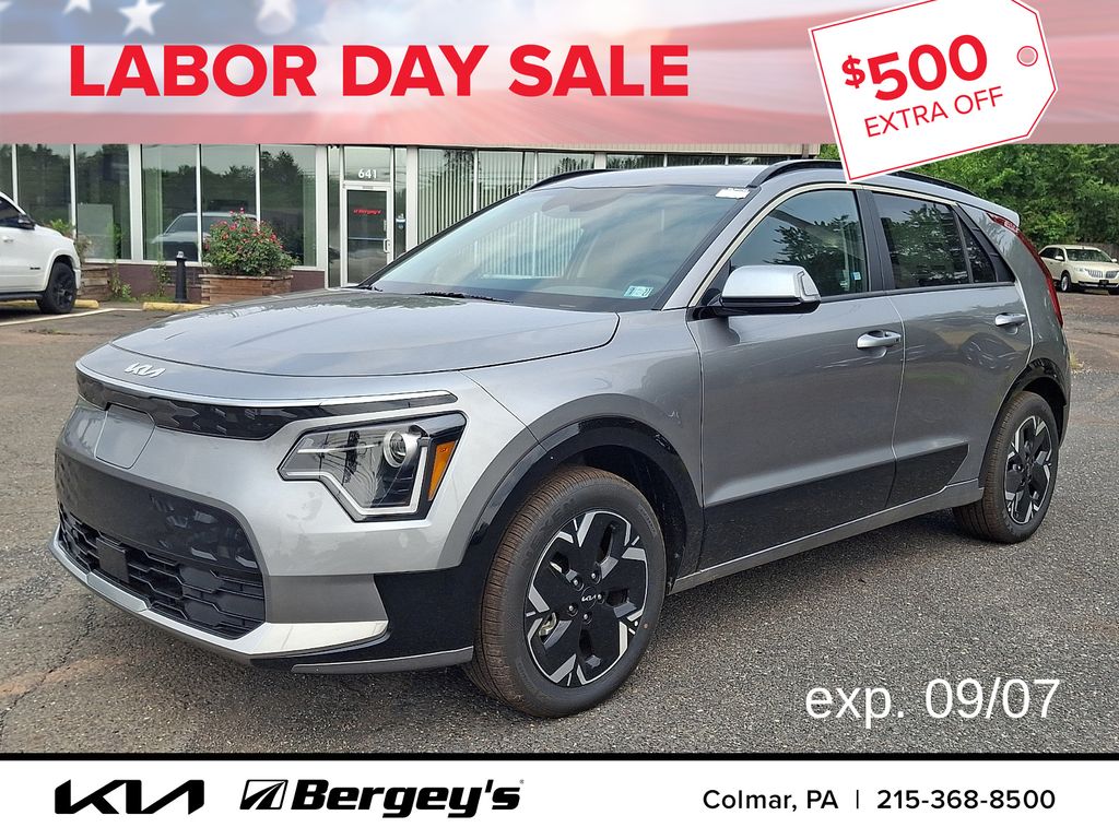 Steel Gray 2026 Kia Niro EV SUV / Crossover Front-Wheel Drive 1-Speed Automatic