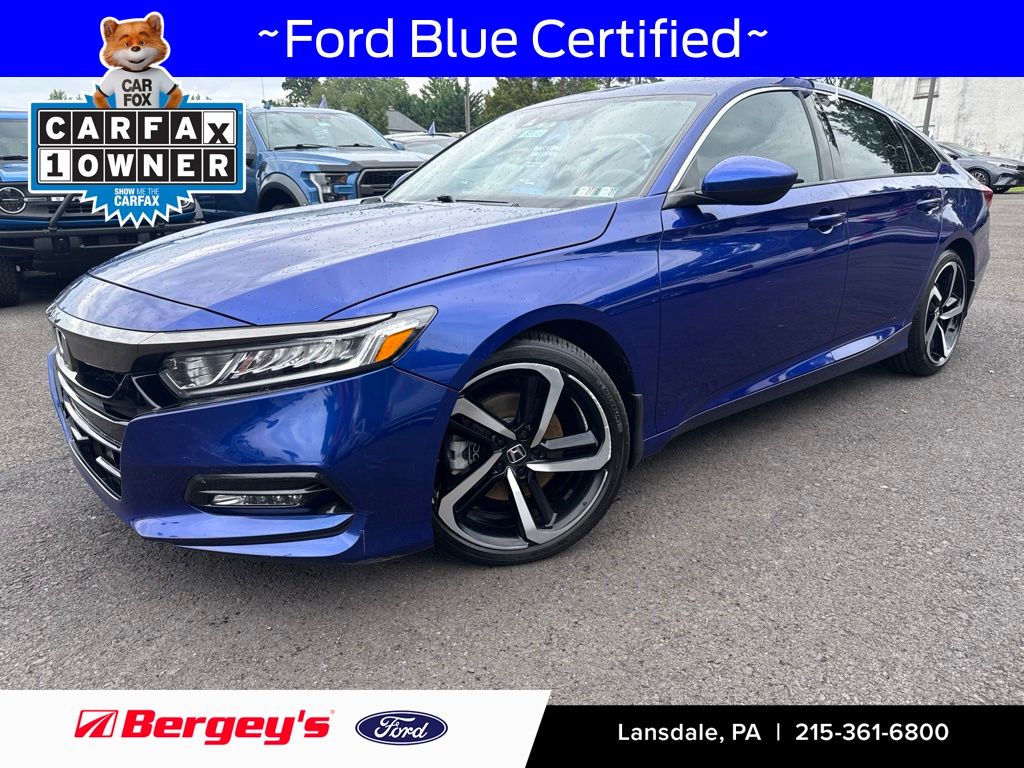Still Night Pearl 2020 Honda Accord Sedan Front-Wheel Drive Automatic