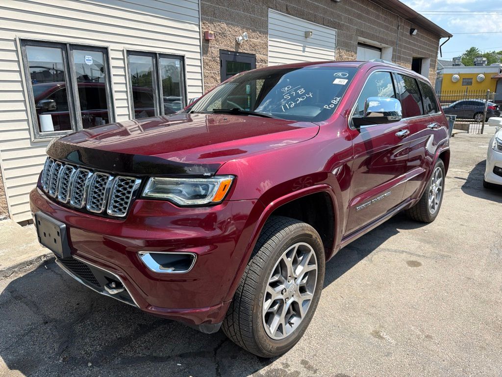 Velvet Red Pearlcoat 2020 Jeep Grand Cherokee SUV / Crossover Four-Wheel Drive 8-Speed Automatic