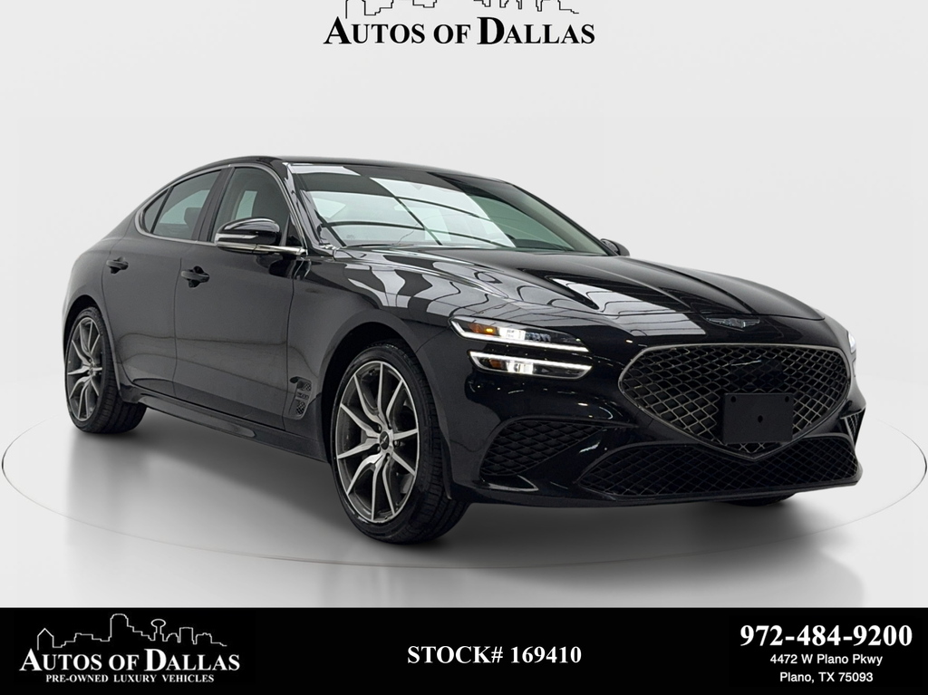 Vik Black 2026 Genesis G70 Sedan Rear-Wheel Drive 8-Speed Automatic