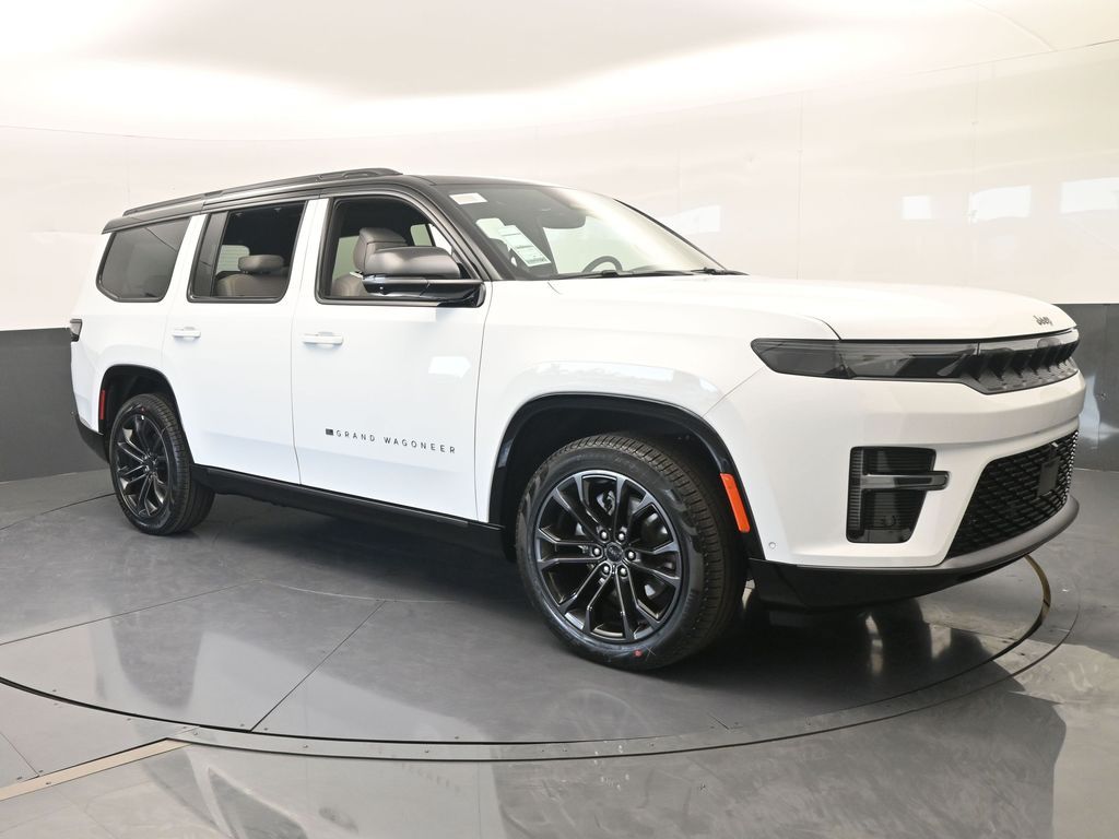 New 2026 Bright White Clearcoat Jeep Summit Obsidian image 8