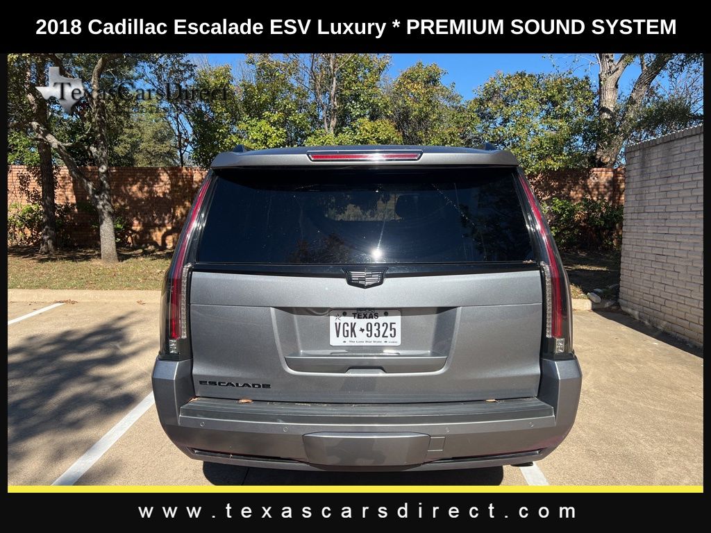 2018 Cadillac Escalade ESV Luxury 12