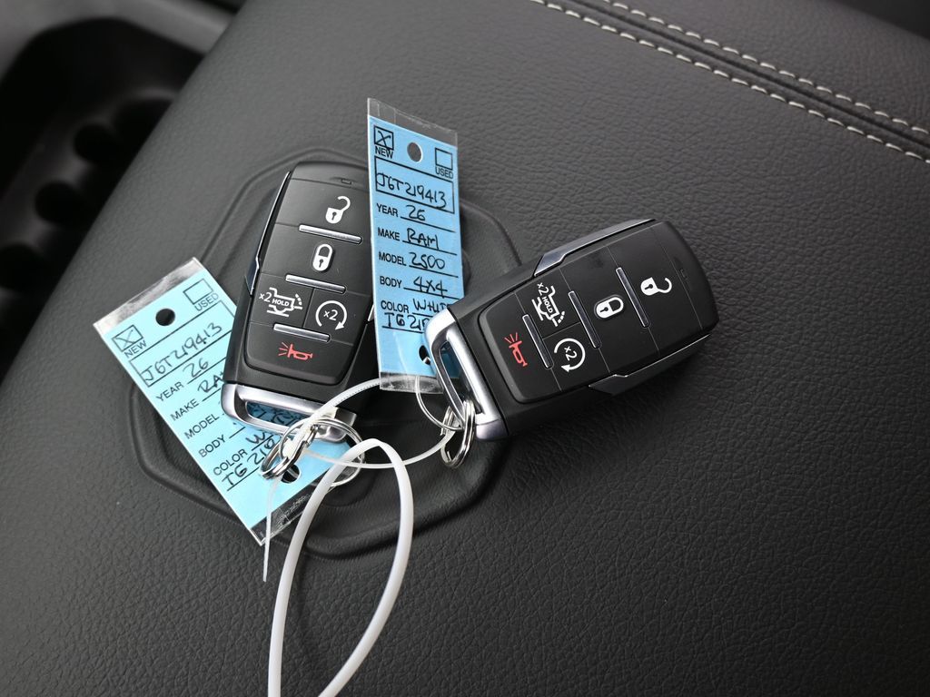 New 2026 Bright White Clearcoat Ram Laramie image 20