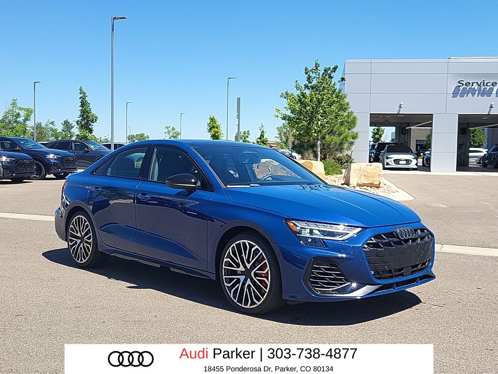 Ascari Blue Metallic 2026 Audi S3 Sedan All-Wheel Drive 7-Speed Automatic