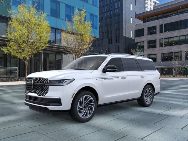 Pristine White Metallic Tri-Coat 2025 Lincoln Navigator SUV / Crossover Four-Wheel Drive Automatic