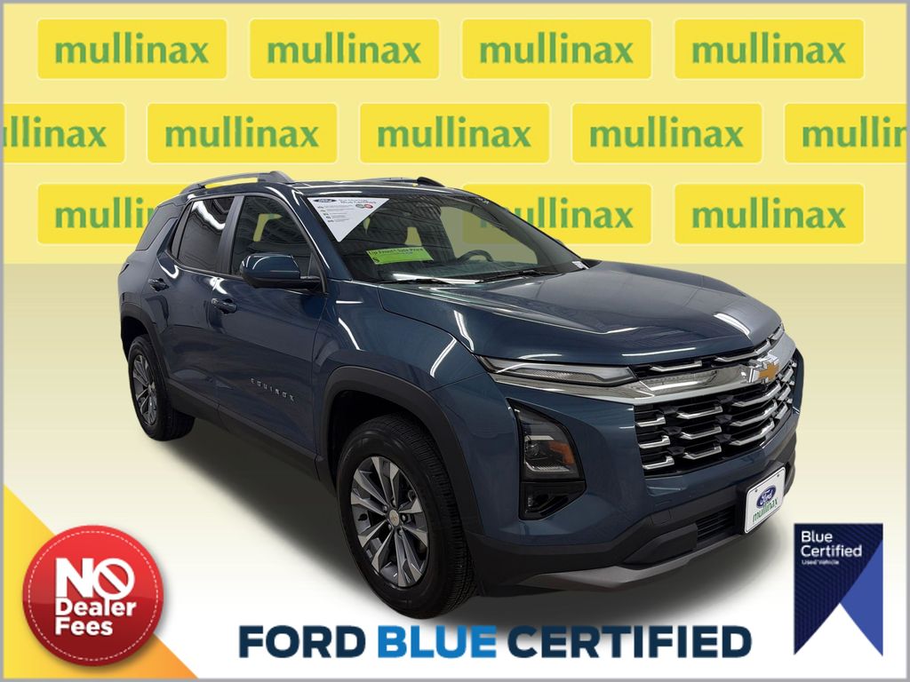 Lakeshore Blue Metallic 2025 Chevrolet Equinox SUV / Crossover Front-Wheel Drive Continuously Variable Transmission