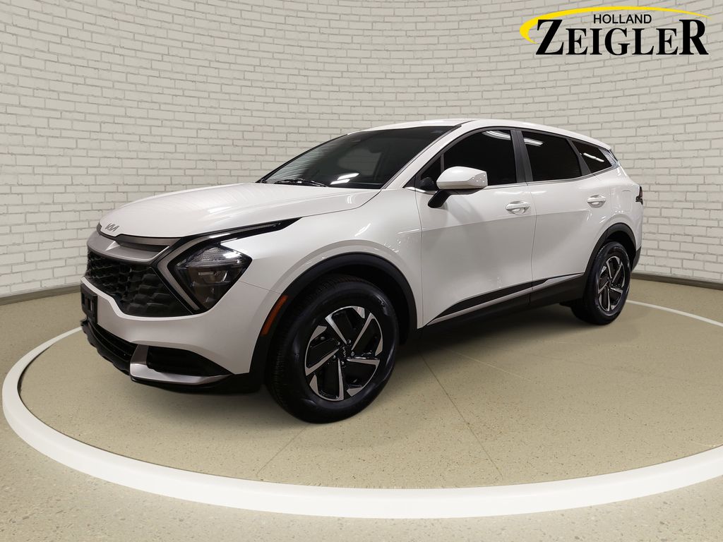 Snow White Pearl 2023 Kia Sportage Hybrid LX AWD SUV / Crossover All-Wheel Drive 6-Speed Automatic