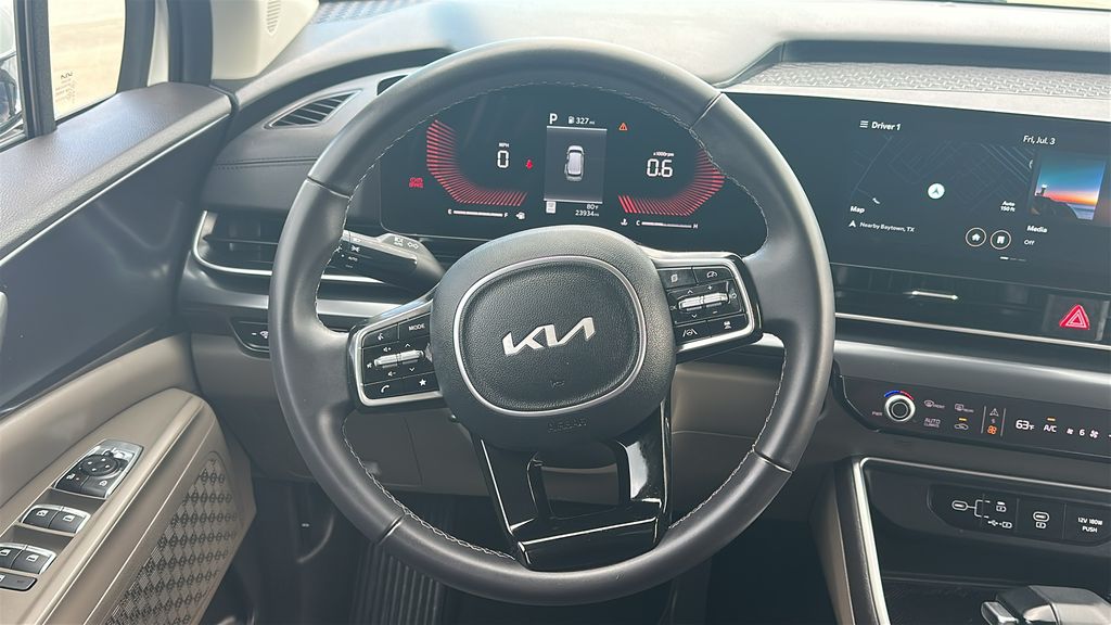 2026 Kia Carnival LXS White at DeMontrond Automotive Group