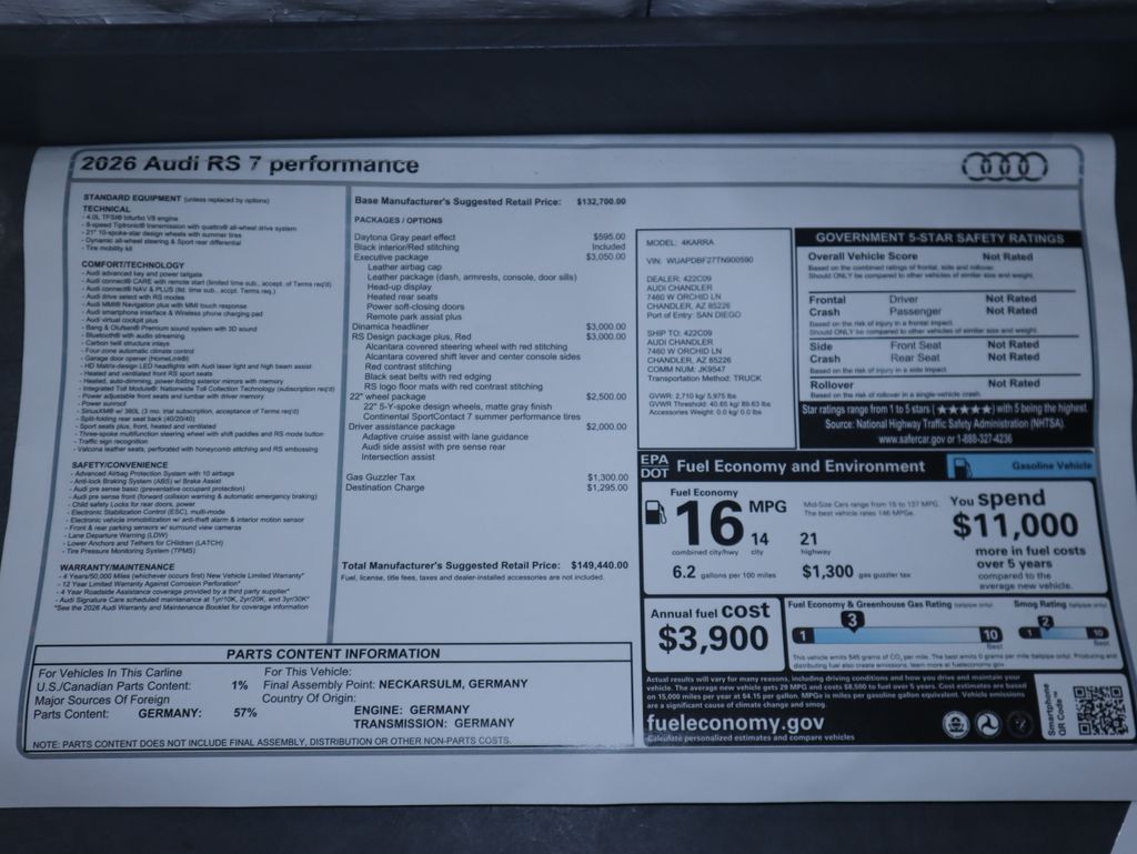 Thumbnail: 2026 Audi RS 7 - 9