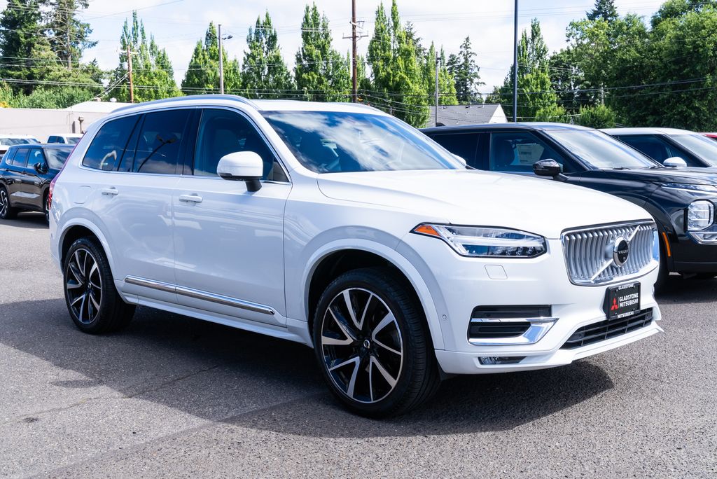 Crystal White Metallic 2023 Volvo XC90 SUV / Crossover All-Wheel Drive Automatic