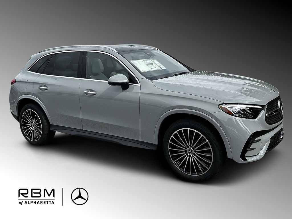 Gray (MANUFAKTUR Alpine Grey) 2026 Mercedes-Benz GLC SUV / Crossover Rear-Wheel Drive 9-Speed Automatic