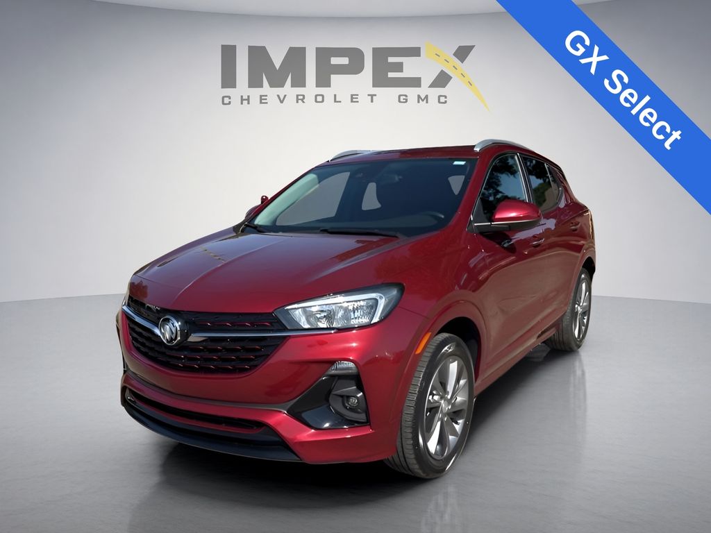 Cinnabar Metallic 2023 Buick Encore GX SUV / Crossover All-Wheel Drive 9-Speed Automatic
